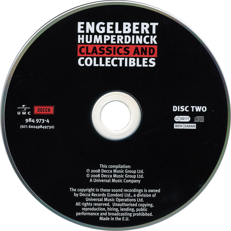Engelbert Humperdinck  Classics And Collectibles : CD2